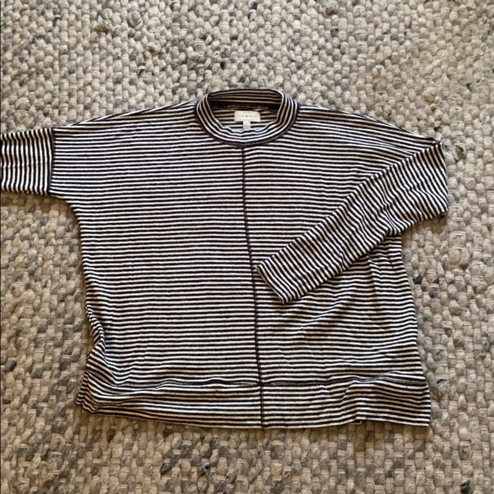 Lucky Brand Striped Dolman Top